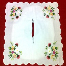 Embroidered Tissues Box Cover 03